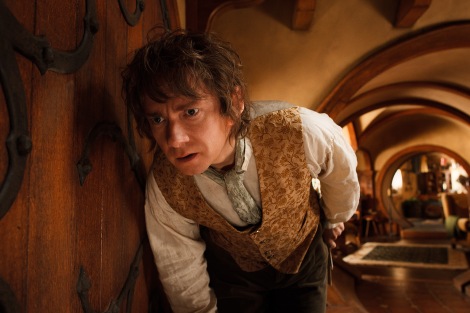 Martin Freeman plays the young Bilbo Baggins in The Hobbit: An Unexpected Journey.