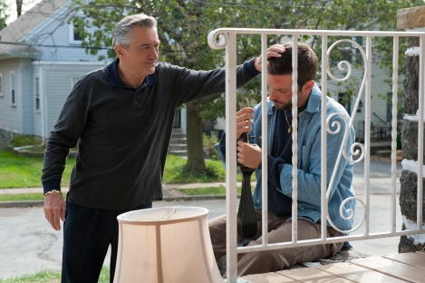 Robert De Niro, left, plays Pat Sr., father to Bradley Cooper's character in Silver Linings Playbook