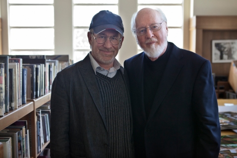 John Williams, right, earned his fifth Oscar nomination this year for Lincoln.